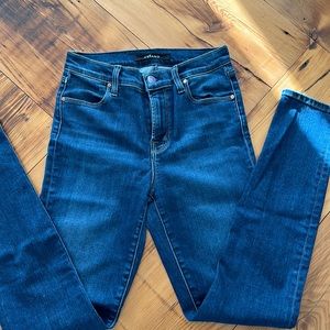 J brand Maria high rise skinny jeans size 26